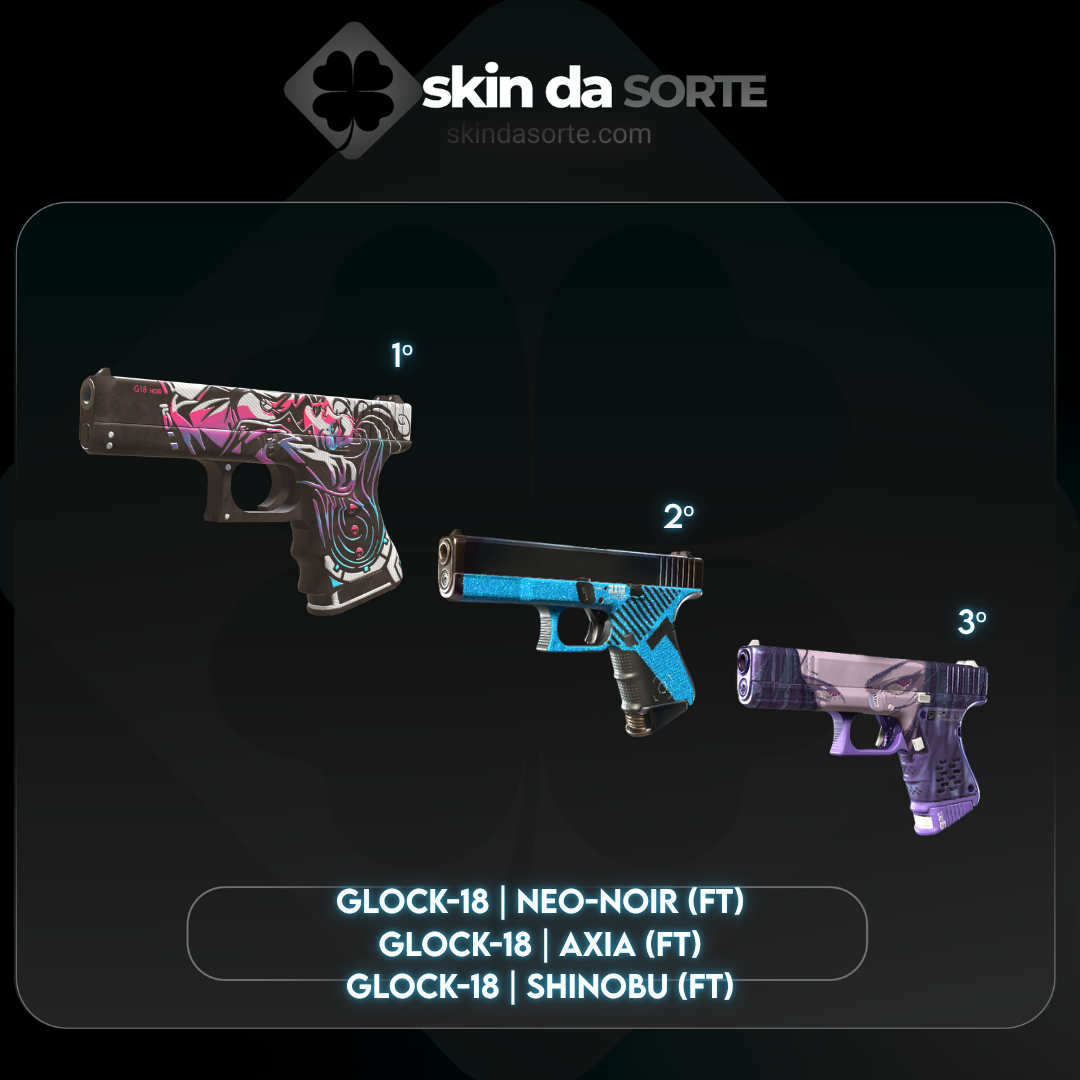 060826 - TRINCA DE GLOCKs! (Neo-Noir | AXIA | Shinobu) (Field-Tested)